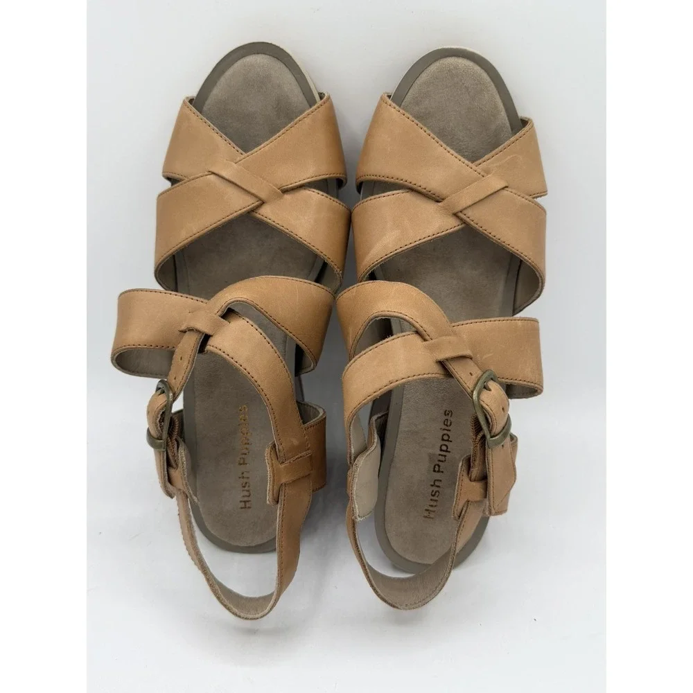 Hush Puppies Fintan Montie Women's Wedge Heel Sandals Size 10